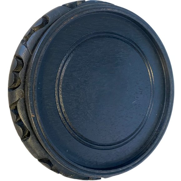 BEAUTIFUL BLUE AND WHITE ASIAN THEMED LARGE ROUND CERAMIC BOWL ON STAND (EUC) - Picture 7 of 9